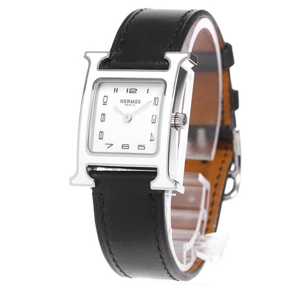HERMES H watch HH1.220 White Dial Quartz Ladies Watch - Picture 2 of 11